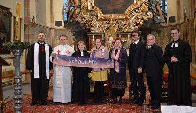 Ekumenická spolupráce při Česko-německé online bohoslužbě